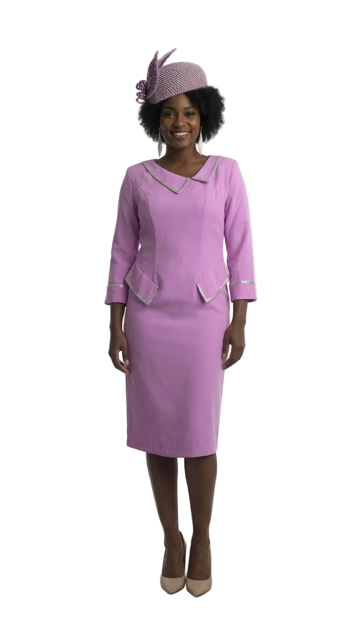 Long Sleeve Mid-Length Dress 4627