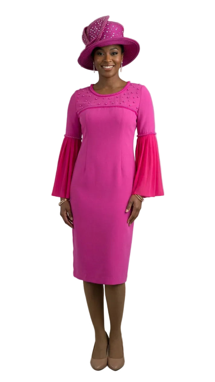 Long Sleeve Mid-Length Dress 4739