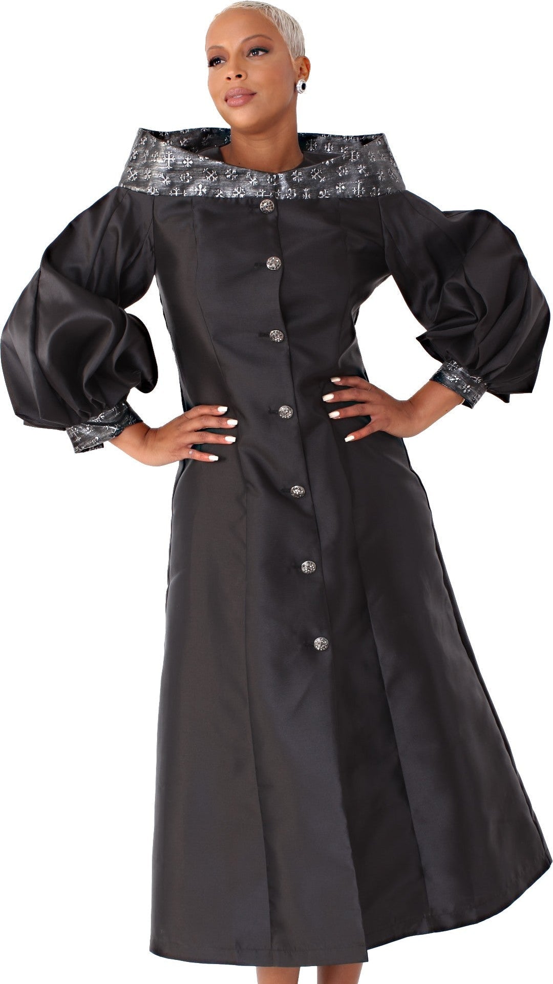 Women’s Cassock Robe for Church, Choir, or Clergy -4803