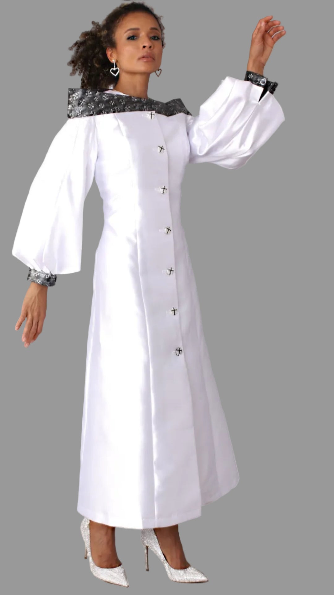 Women’s Cassock Robe for Church, Choir, or Clergy -4803
