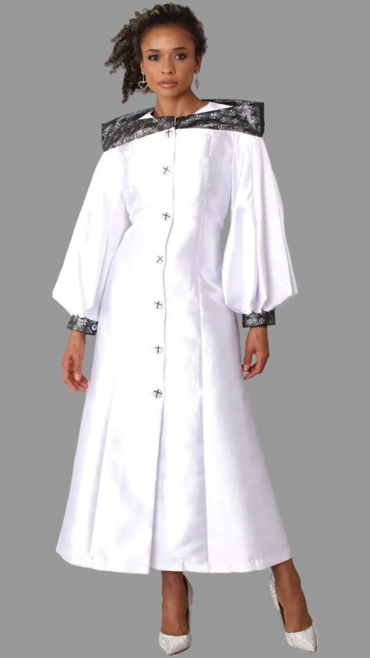 Plus Size Women’s Cassock Robe for Church, Choir, or Clergy -4803W