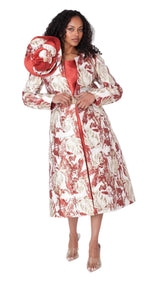 CORAL/GOLD MULTI