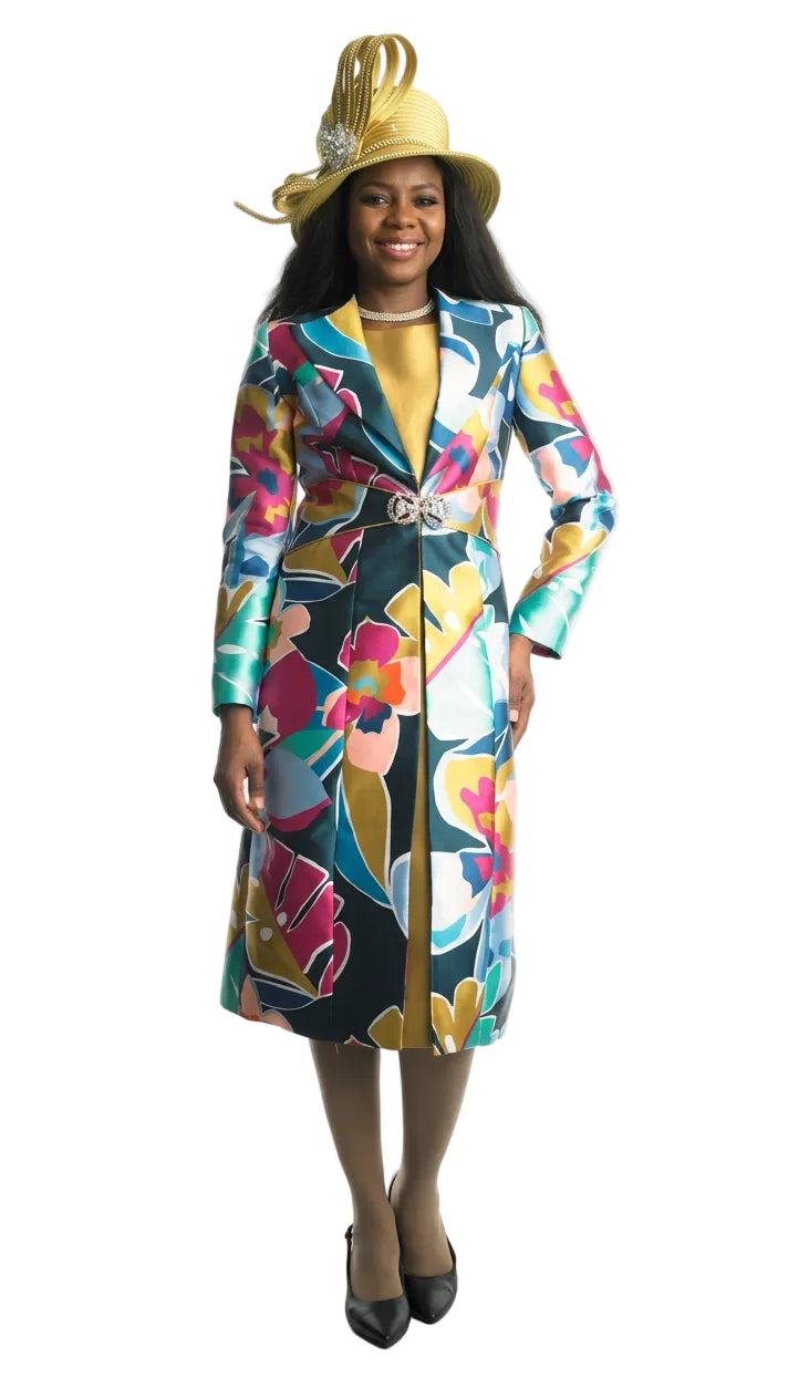 2-Piece Long Sleeve Mid-Length Dress 4895
