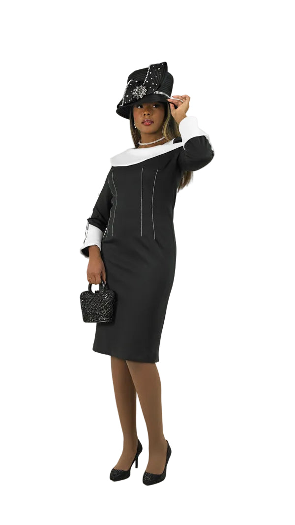 Long Sleeve Mid-Length Dress 4924