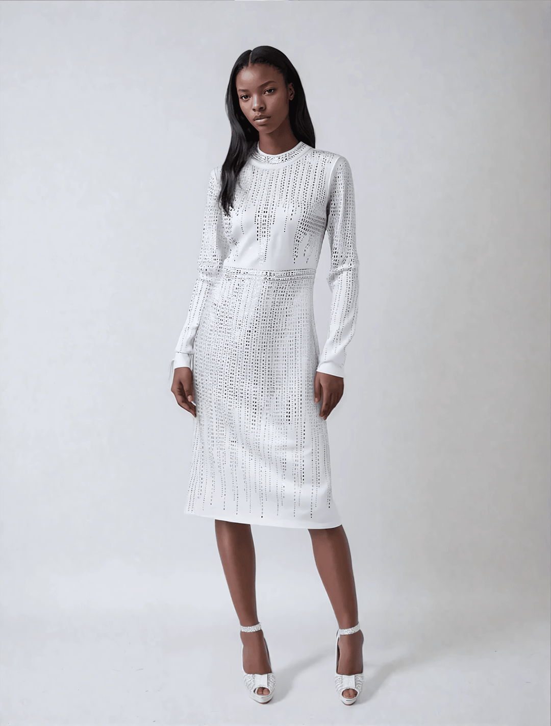 Embellished Midi Dress - 4998 - Especially Yours
