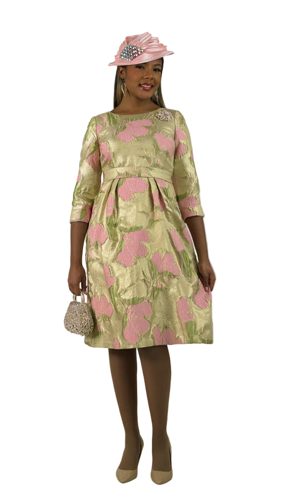 Long Sleeve Mid-Length Dress 5057