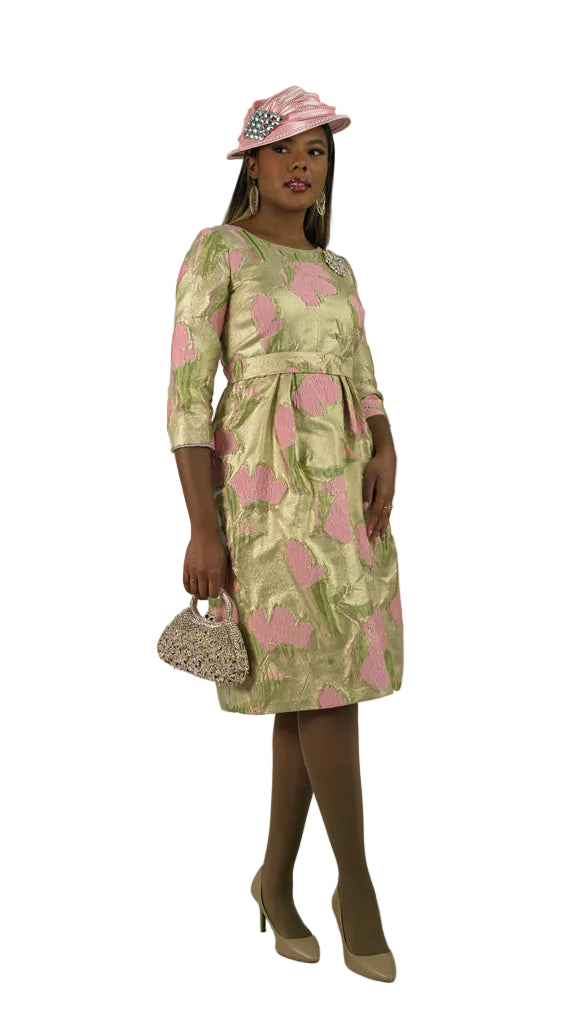 Long Sleeve Mid-Length Dress 5057