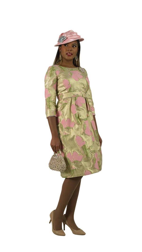 Long Sleeve Mid-Length Dress 5057