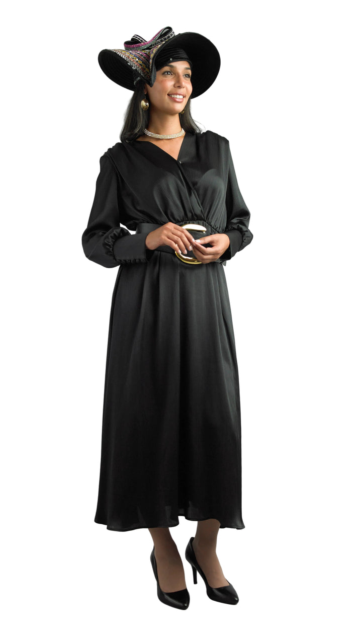 Long Sleeve Long Length Dress 5077