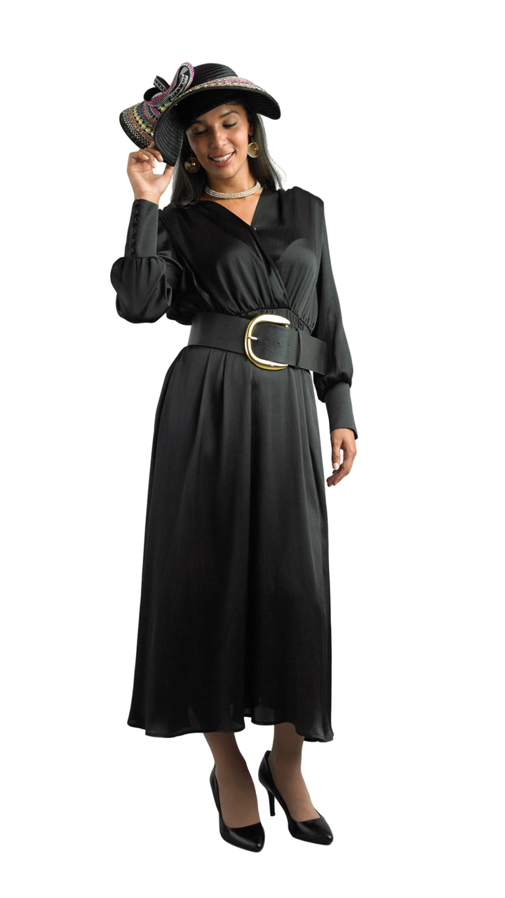 Long Sleeve Long Length Dress 5077