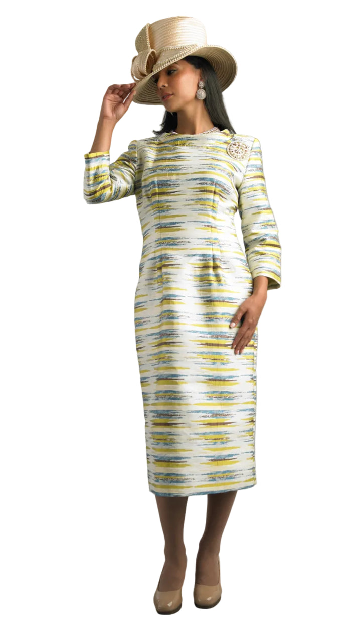 2-Piece Long Sleeve Long Length Dress 5096