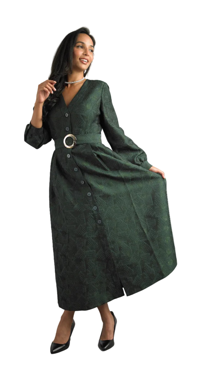 Long Sleeve Long Length Dress 5111