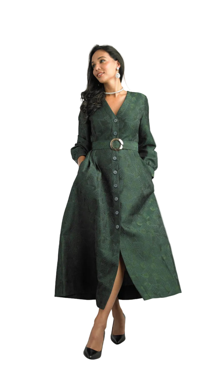 Long Sleeve Long Length Dress 5111