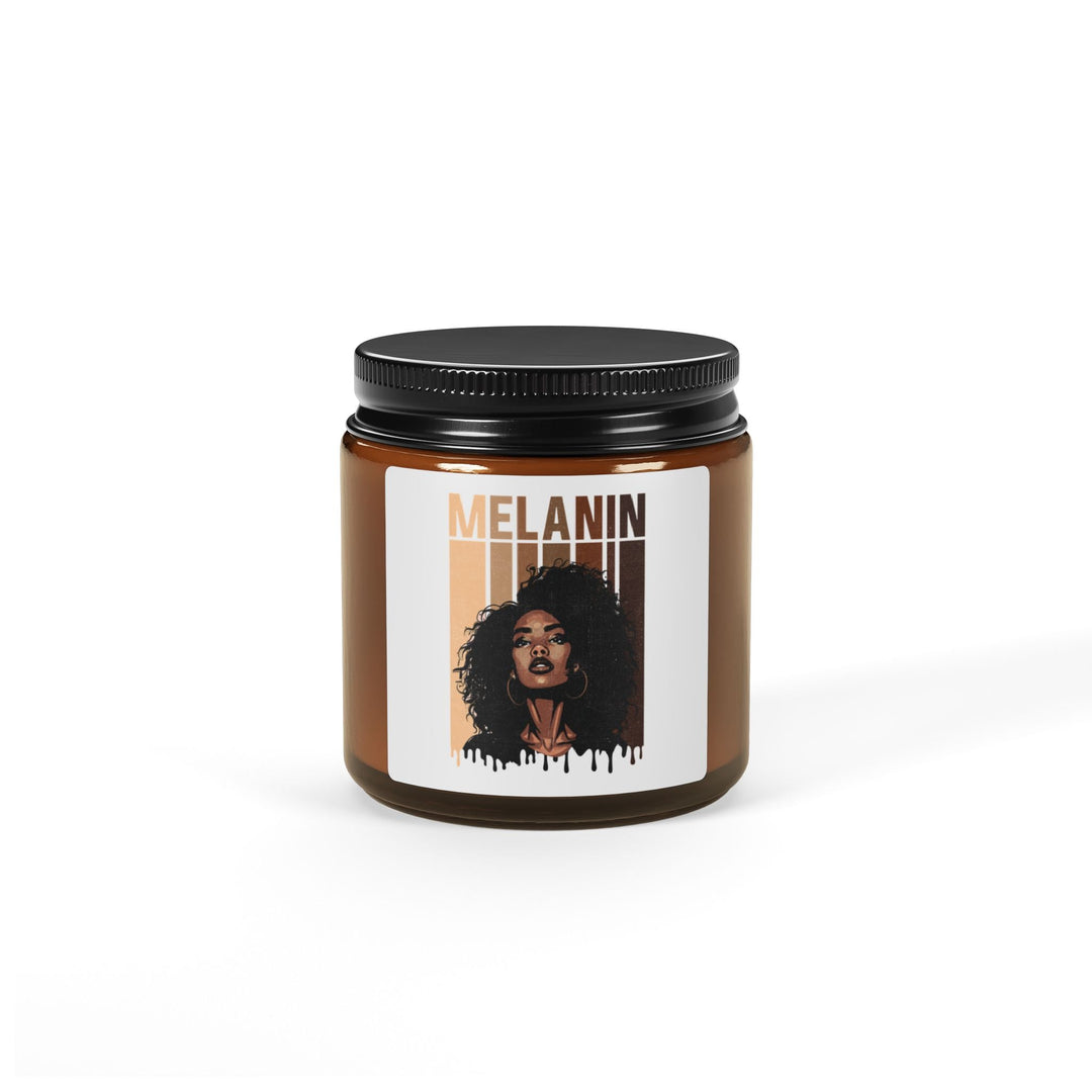 Melanin Soy Candle — Amber Jar Scented Candle (Decorative Aromatherapy Gift) - Especially Yours