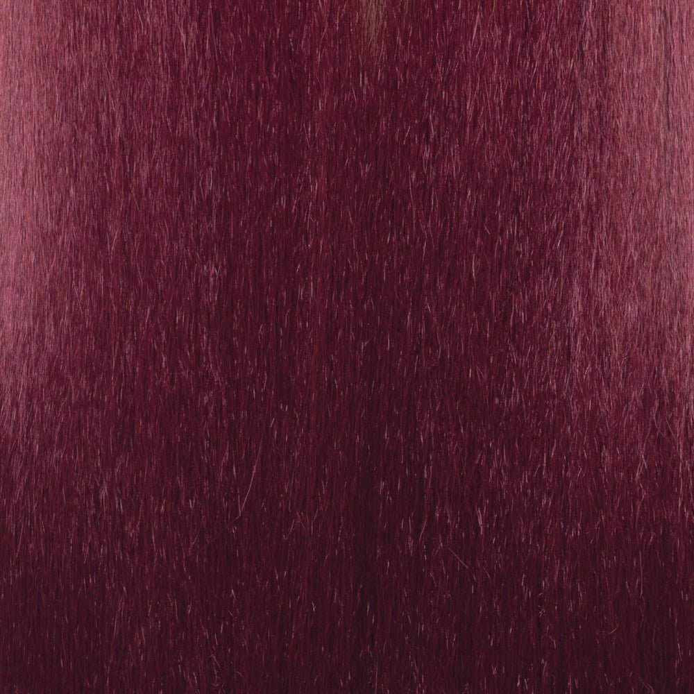 Ladies church suits hairstyle in Deep Red for Sunday service and banquets.
