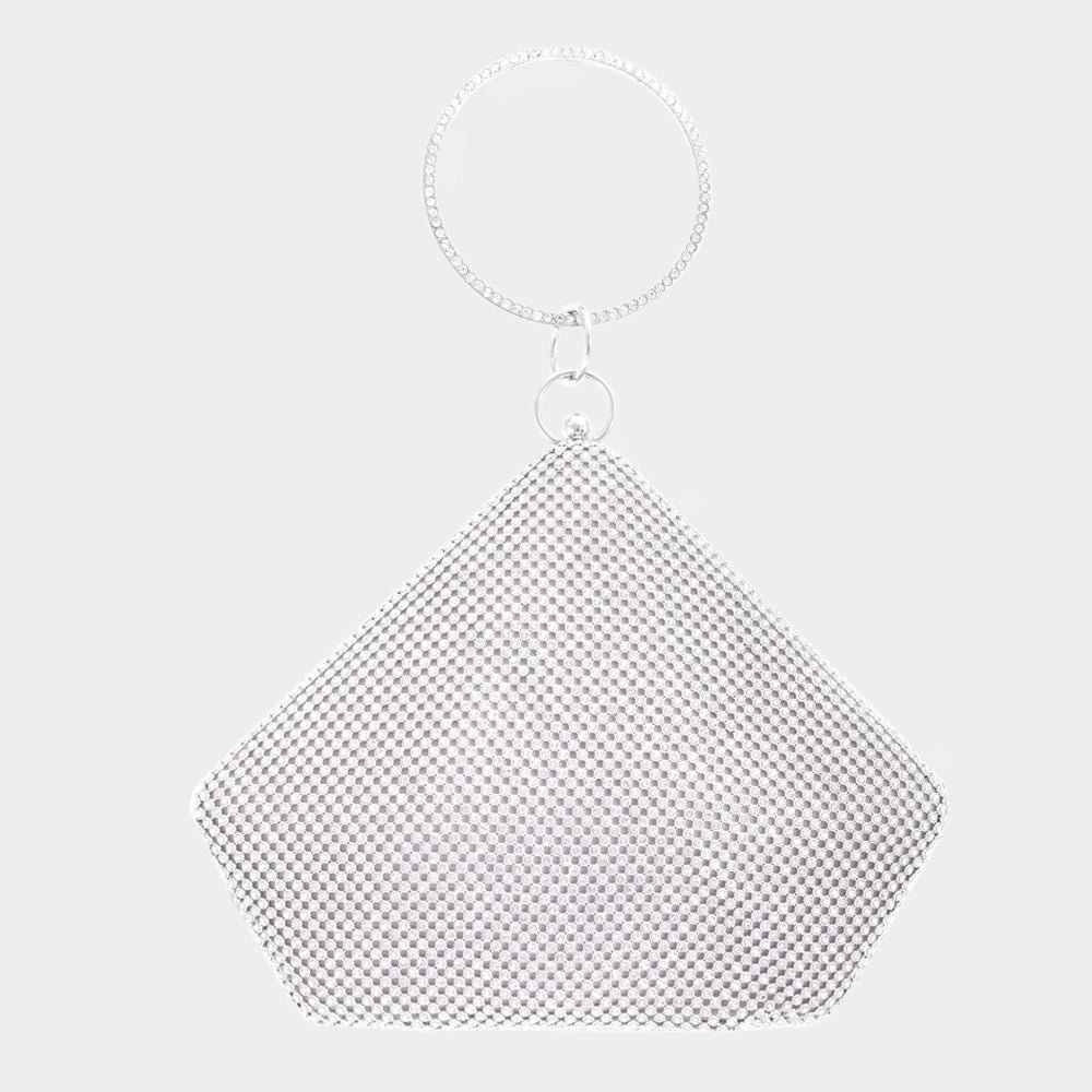 Bling Angled Evening Tote / Crossbody Bag - Especially Yours