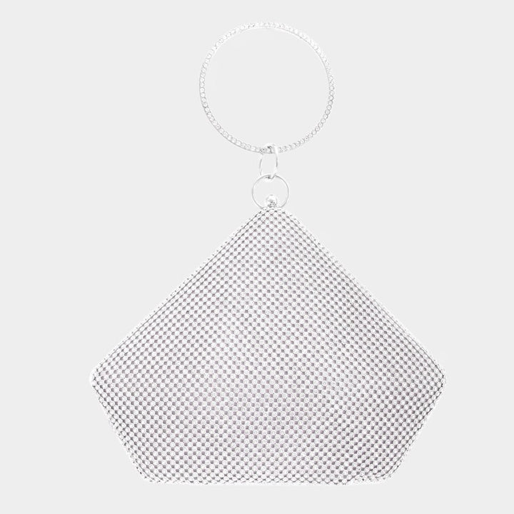 Bling Angled Evening Tote / Crossbody Bag - Especially Yours