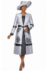 6108 Silver Grey/ Black