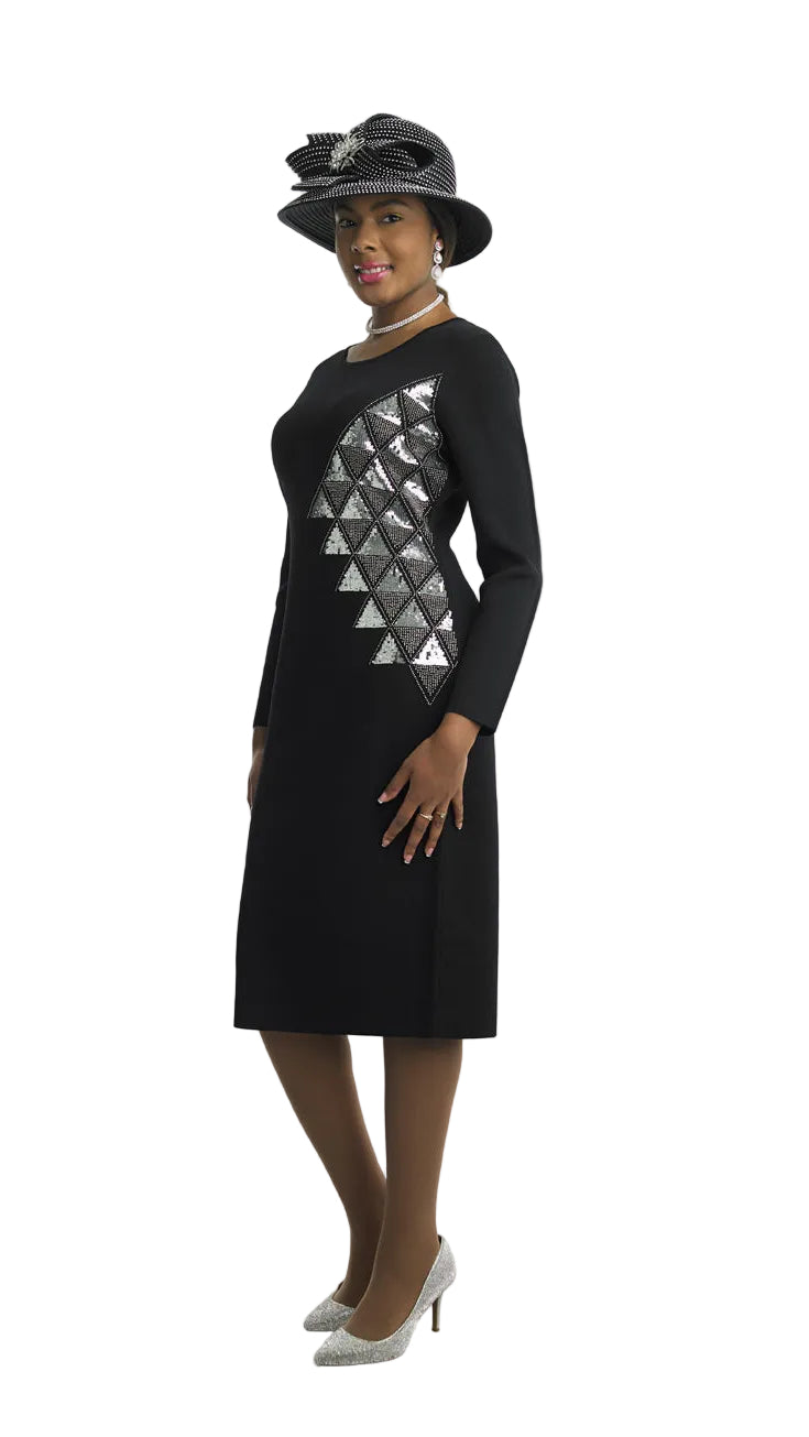 Long Sleeve Mid-Length Dress 621