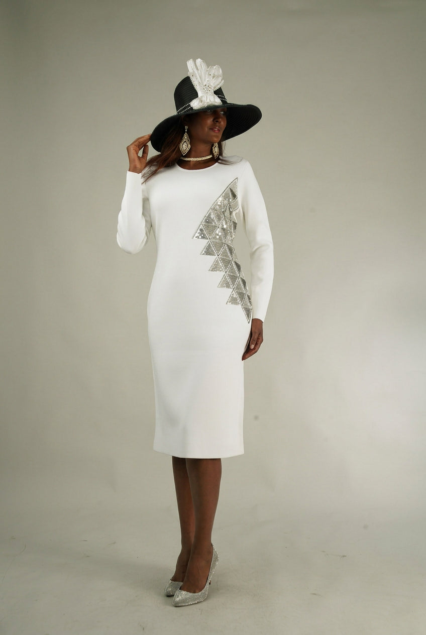 Long Sleeve Mid-Length Dress 621