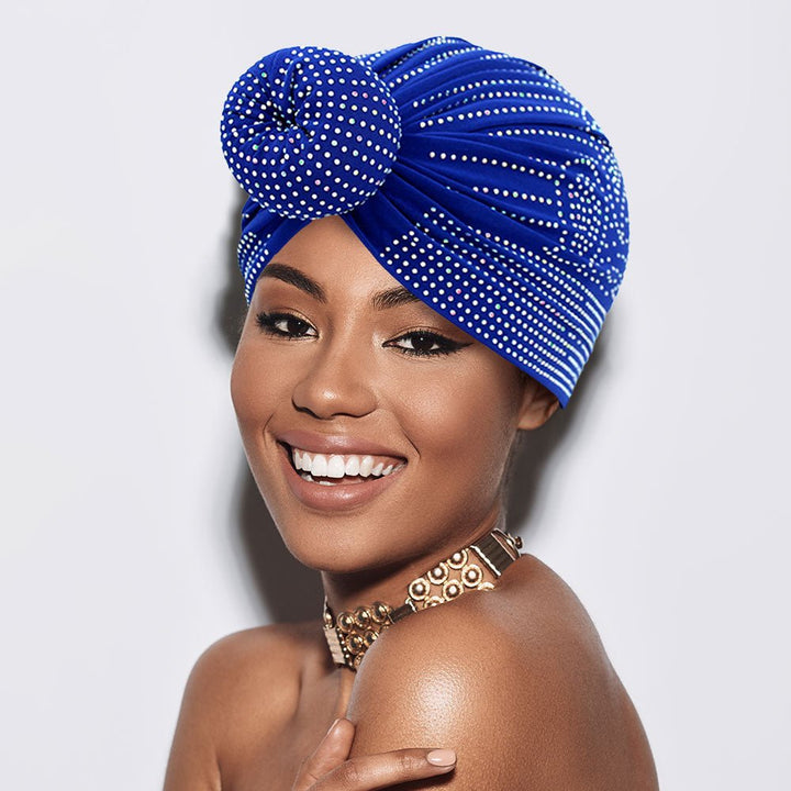 Bling Studded Turban Hat - Especially Yours