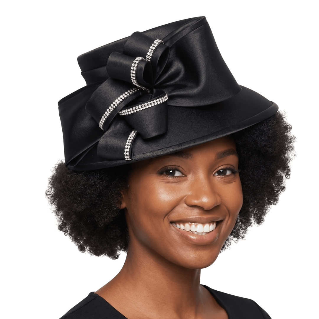 Medium Brim Hat w/ Ovsz Flower Ribbon - Especially Yours