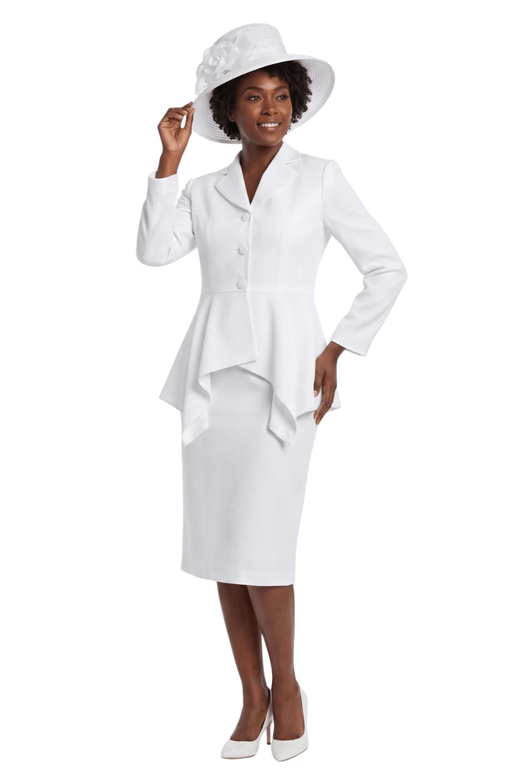 2pc Notch Collar 3-btn Uneven Jkt Sweep Suit-Plus