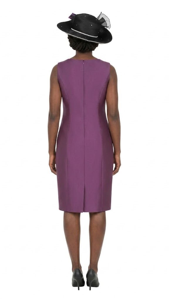 Floral Brocade Dress&Silky Twill Ruffle Coat Set - Especially Yours