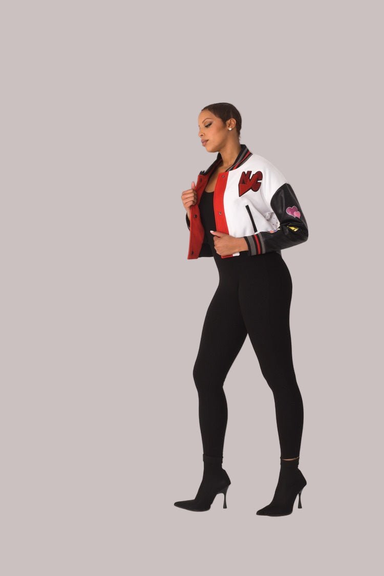 Betty Boop Varsity Crop Jacket - 82236 - Especially Yours