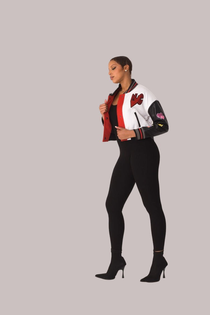 Betty Boop Varsity Crop Jacket - 82236 - Especially Yours