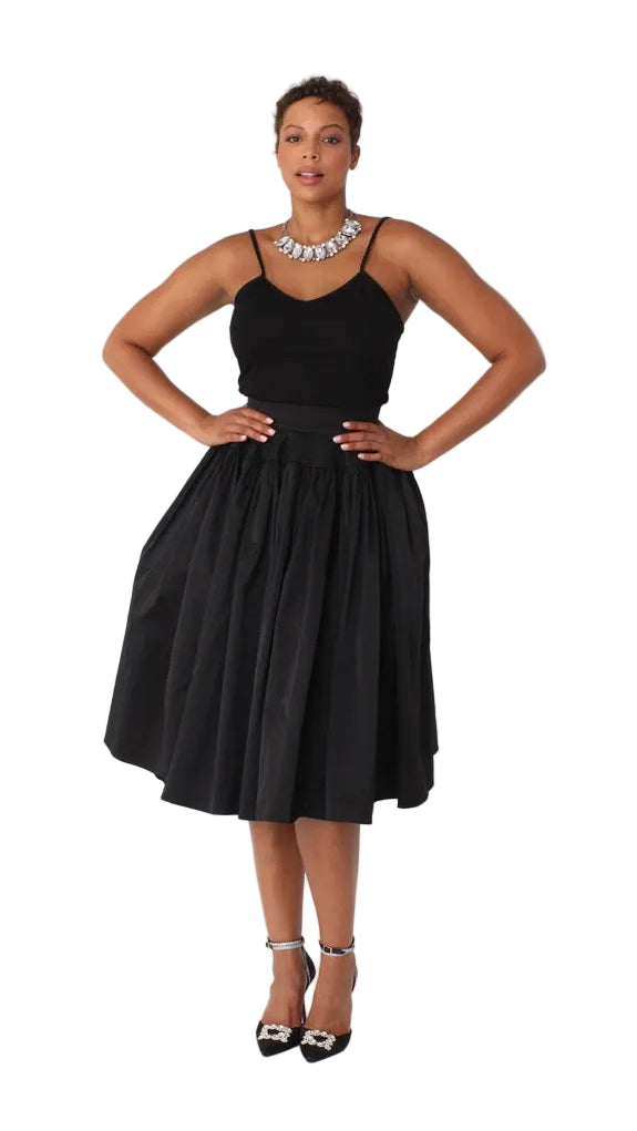 Full Circle Taffeta Skirt - 82650