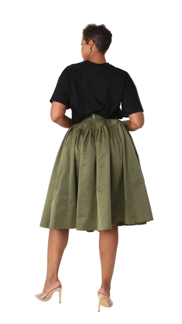Full Circle Taffeta Skirt - 82650