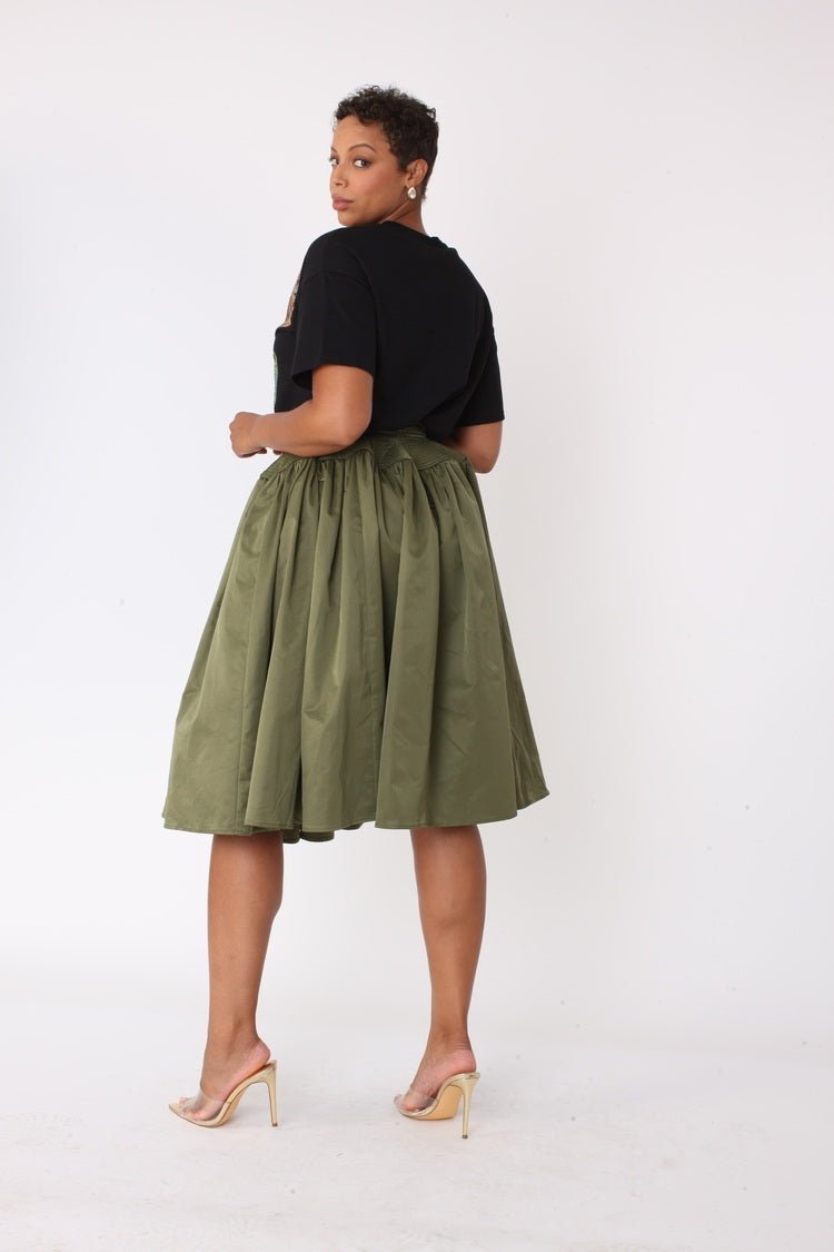 Full Circle Taffeta Skirt - 82650 - Especially Yours