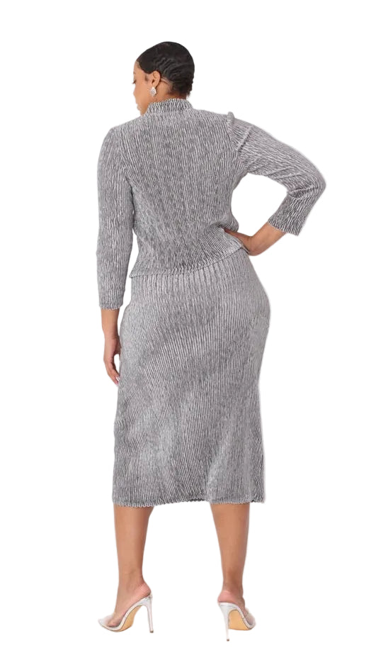 Velvet Midi Skirt Set | 82767
