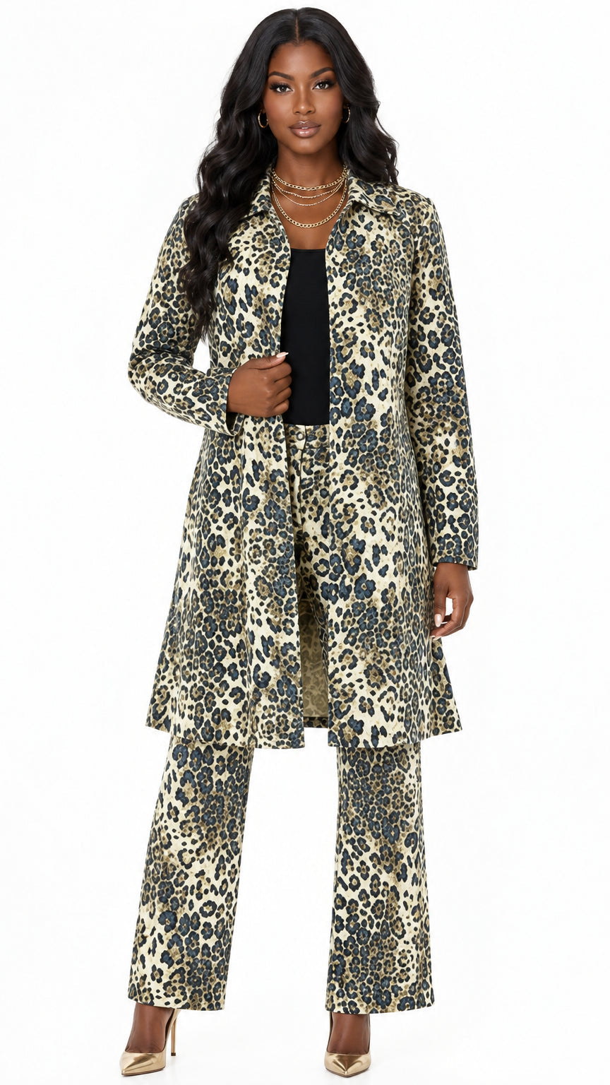 Donna Vinci Jeans, Style 8503 - 2pc. Jacket & Pant Set