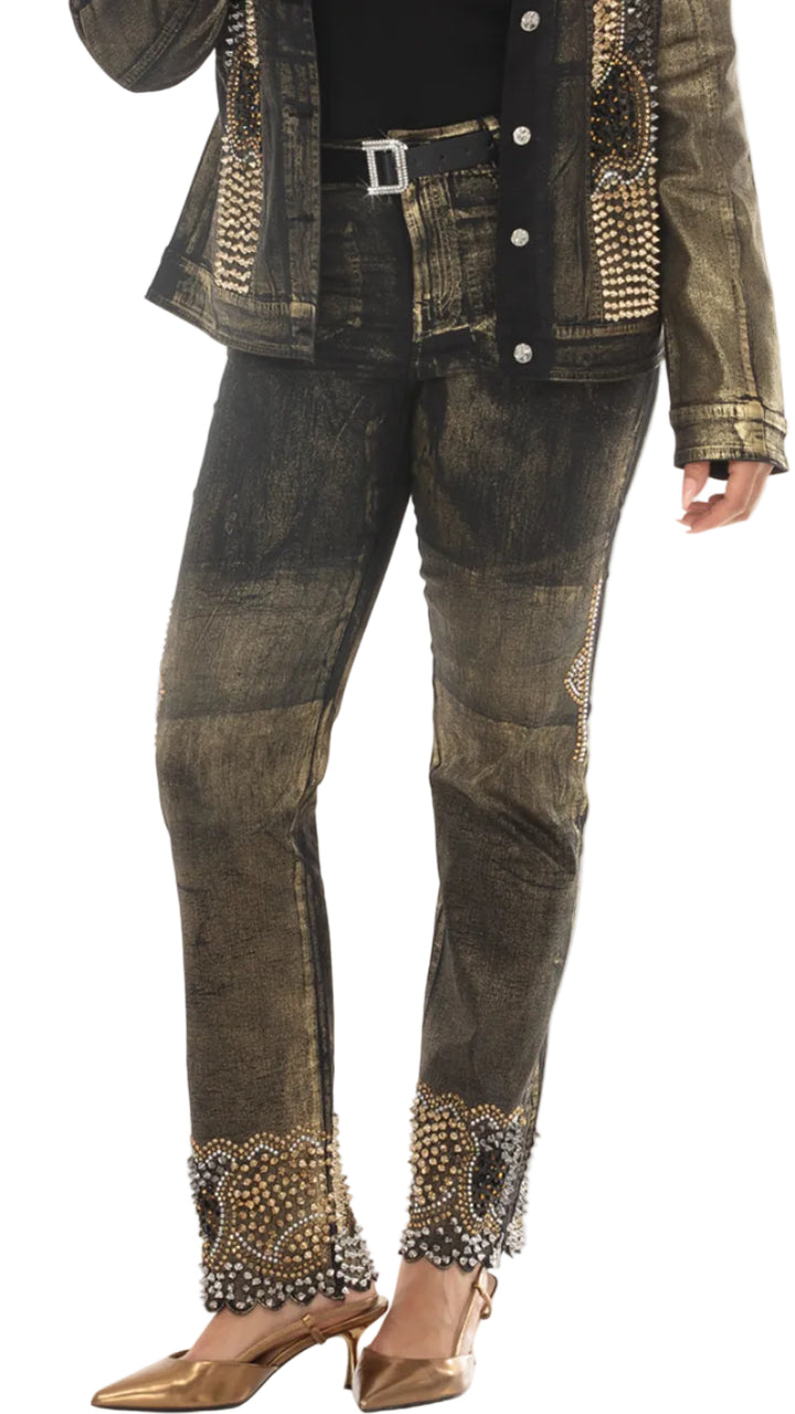 Donna Vinci Jeans, Style 8521-P - Denim Pant
