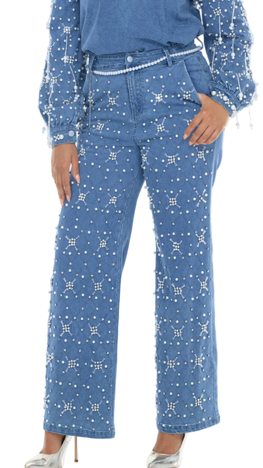 Donna Vinci Jeans, Style 8522-P - Denim Pant