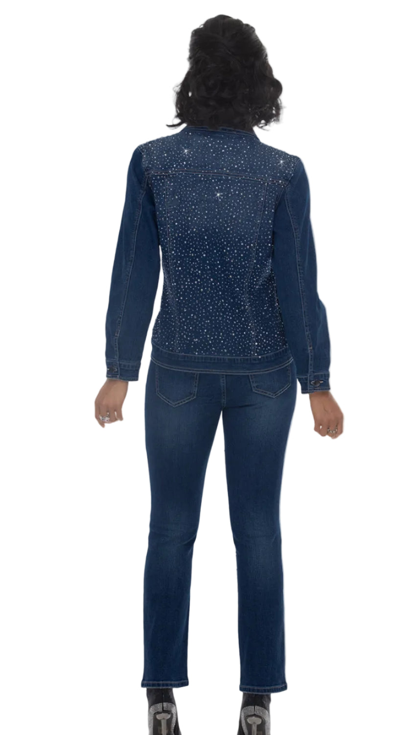Donna Vinci Jeans, Style 8524-P - Denim Pant