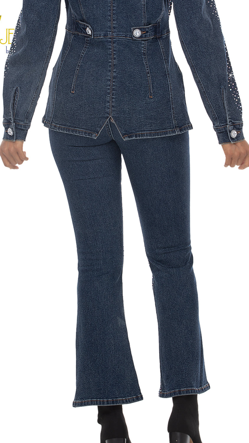 Donna Vinci Jeans, Style 8525-P - Denim Pant