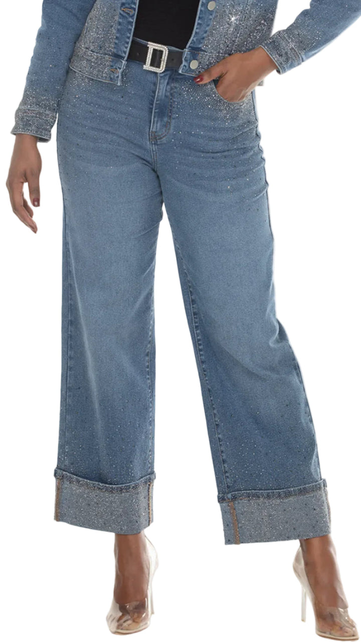 Donna Vinci Jeans, Style 8526-P - Denim Pant