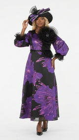PURPLE/BLACK