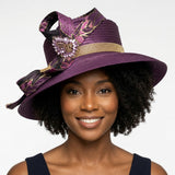 PLUM/BLACK