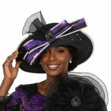 PURPLE/BLACK