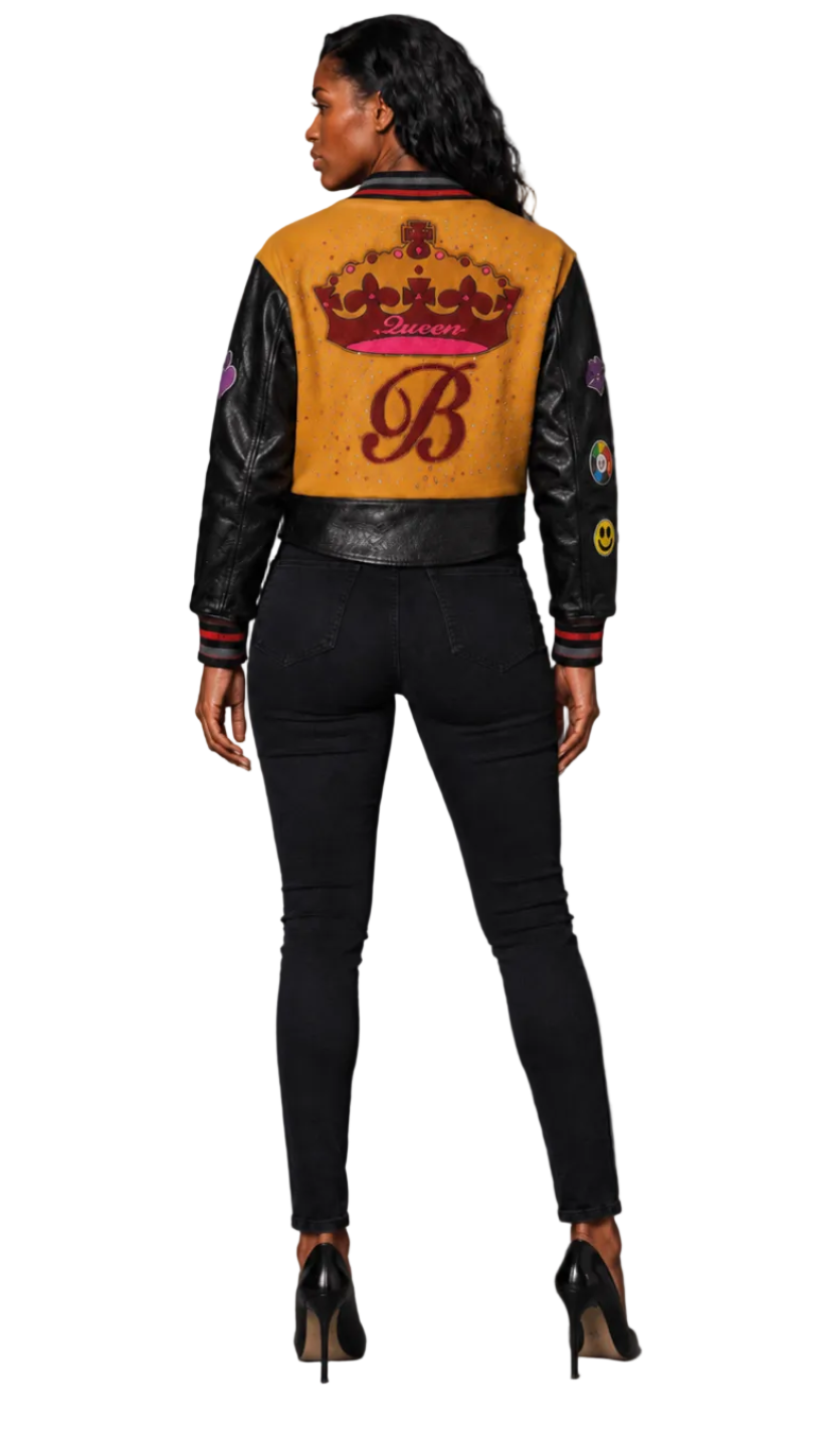 Betty Boop Varsity Crop Jacket - 82236
