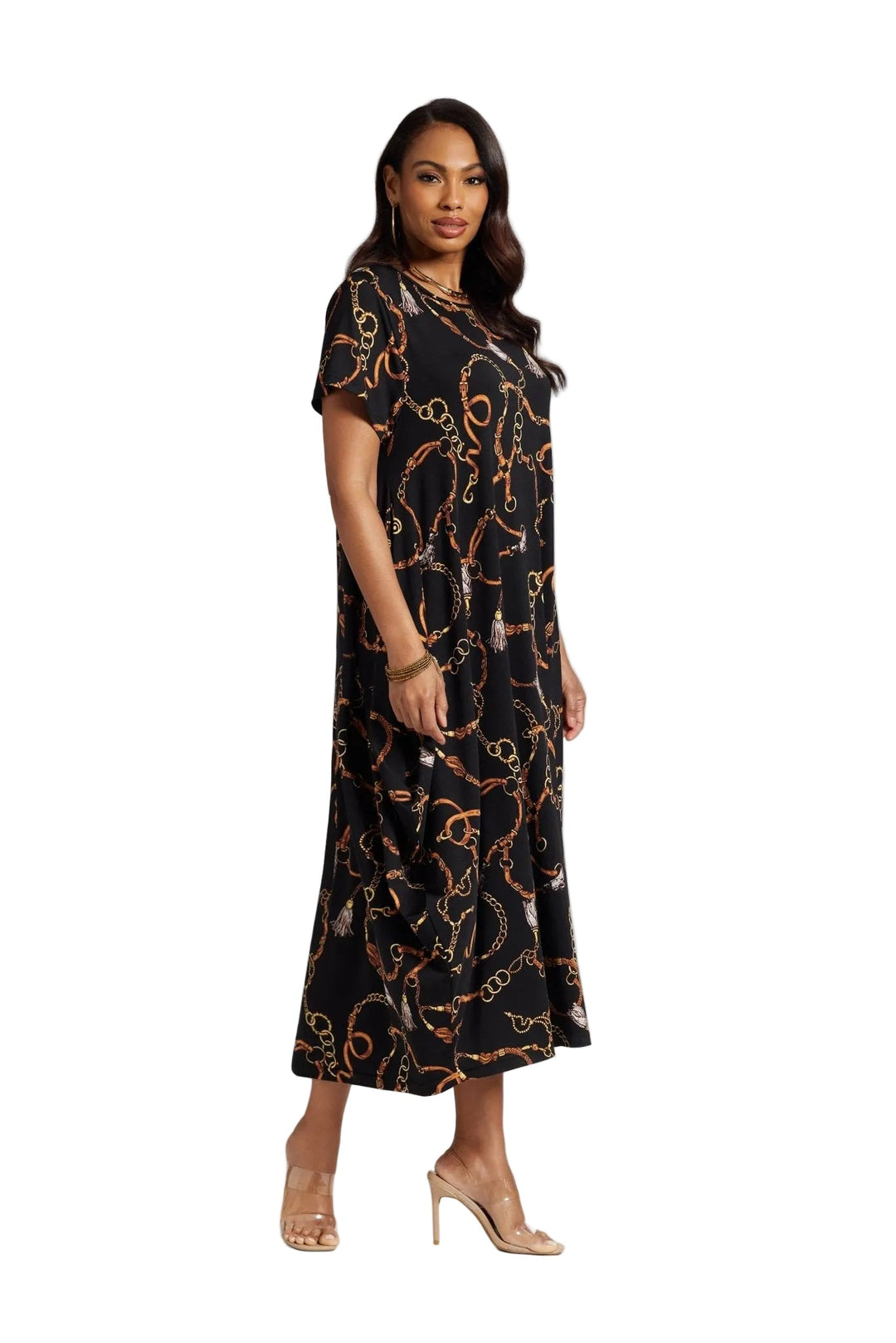 Chain Reaction Maxi Dress by Studio EY