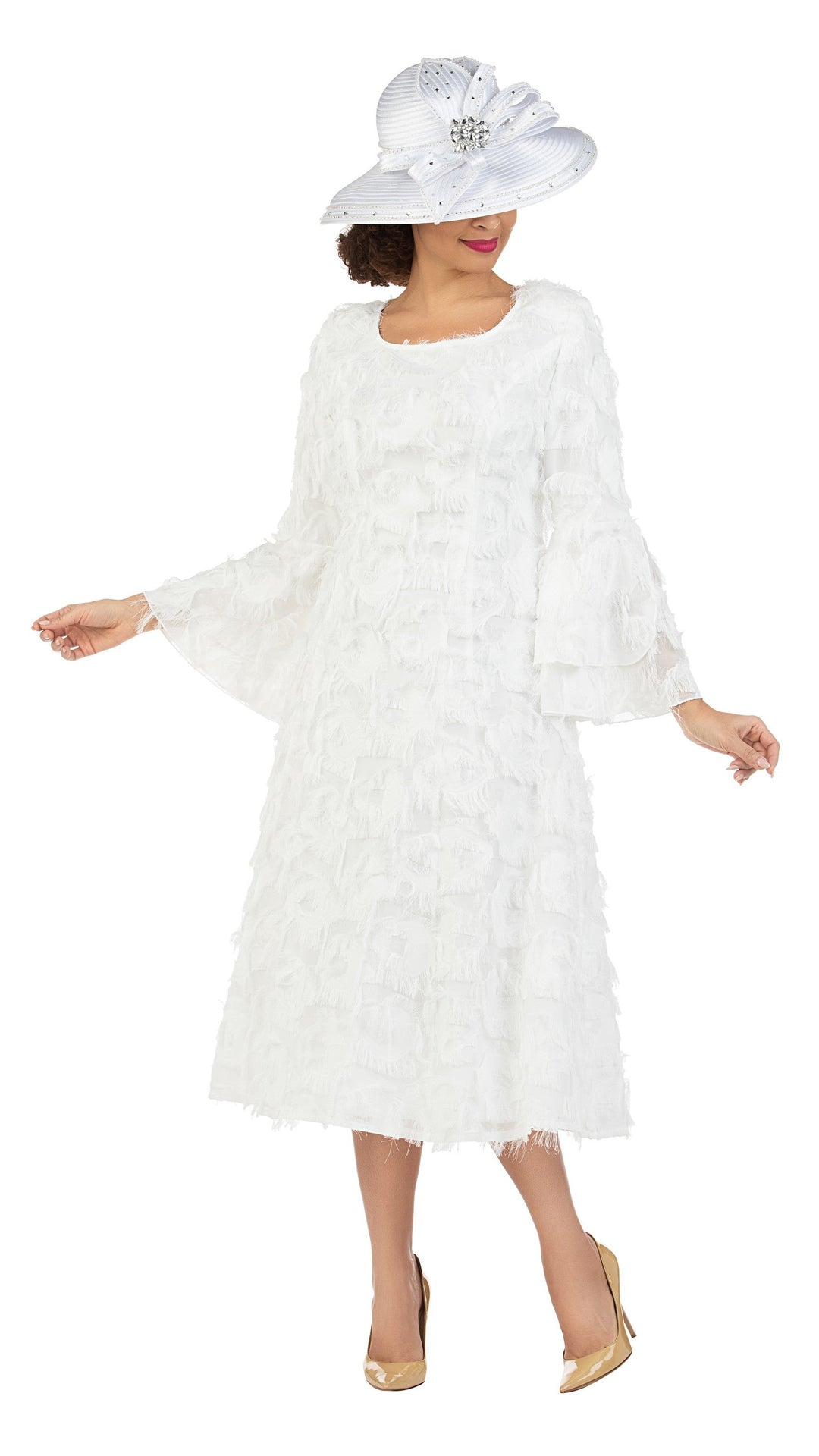 Bell LS Fit & Flare Tassel Decor Drs-Plus