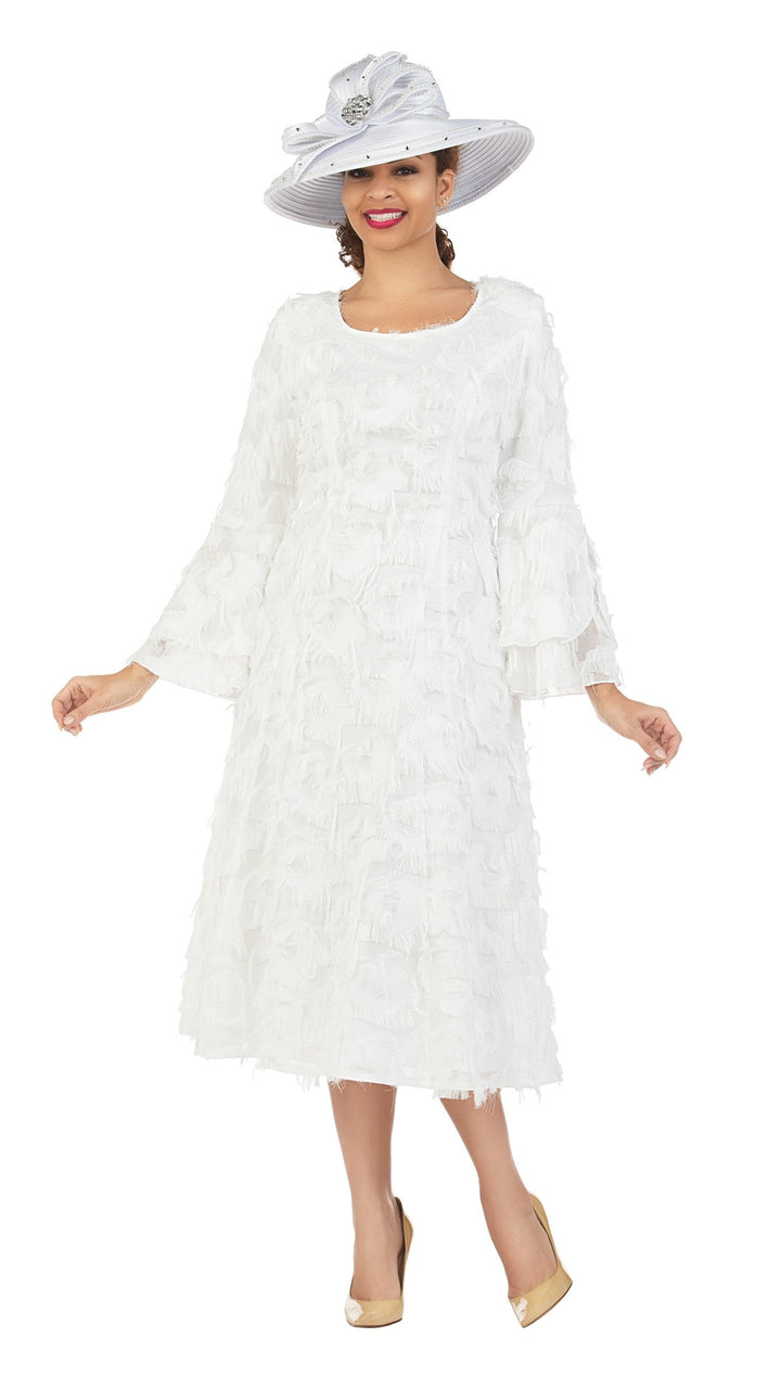 Bell LS Fit & Flare Tassel Decor Drs