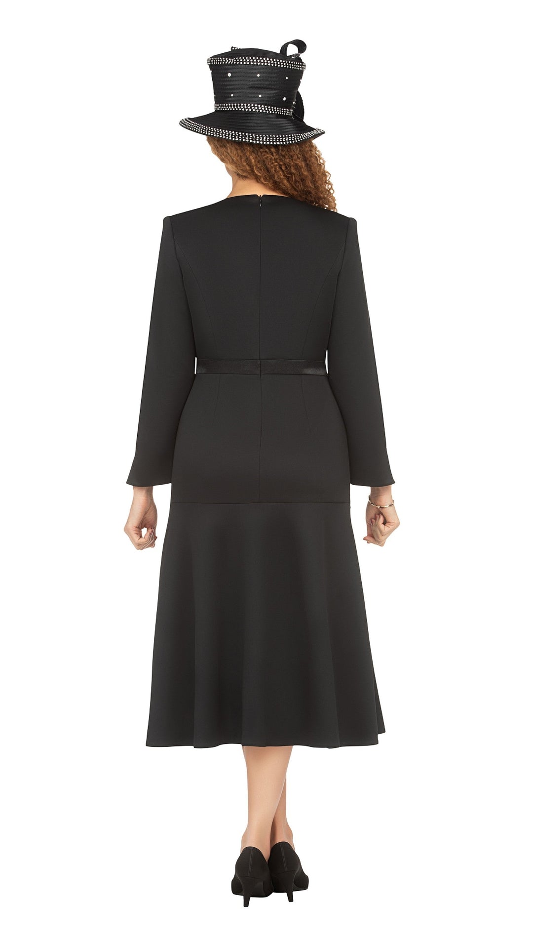 Lt Scuba A-Line Dress w/ Galaxy Stone Decor-Plus