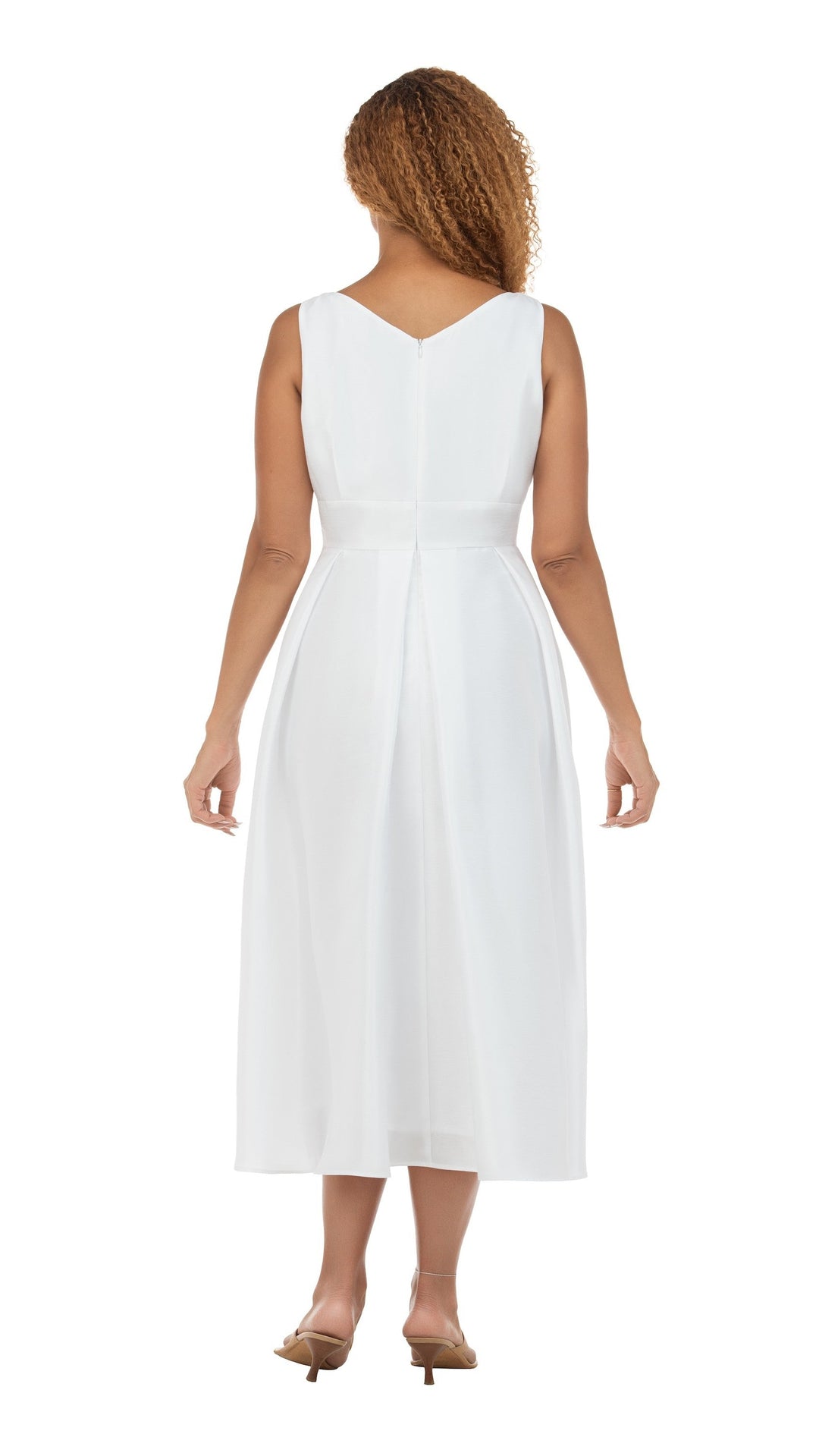 Luxe Shantung 2pc Midi Dress&Bolero Jacket - Plus