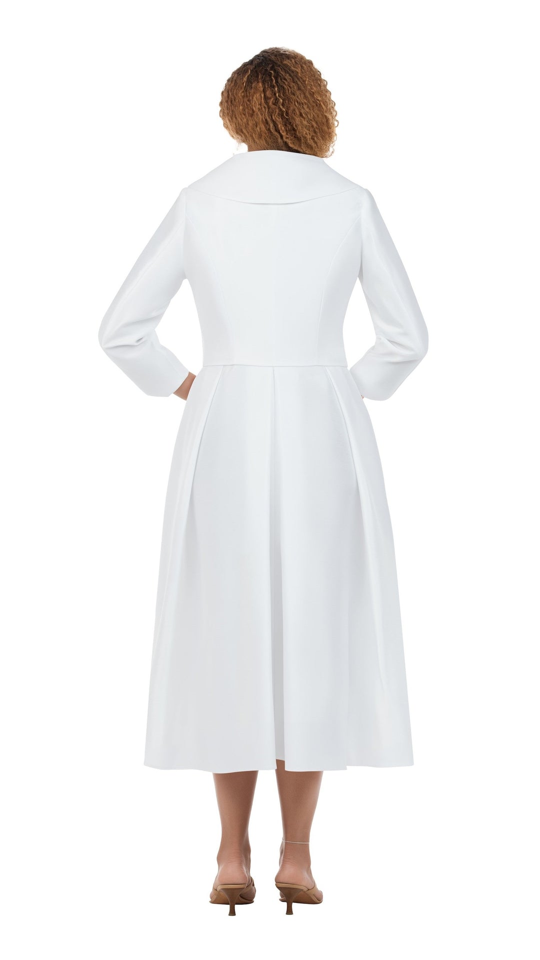 Luxe Shantung 2pc Midi Dress & Bolero Jacket Set